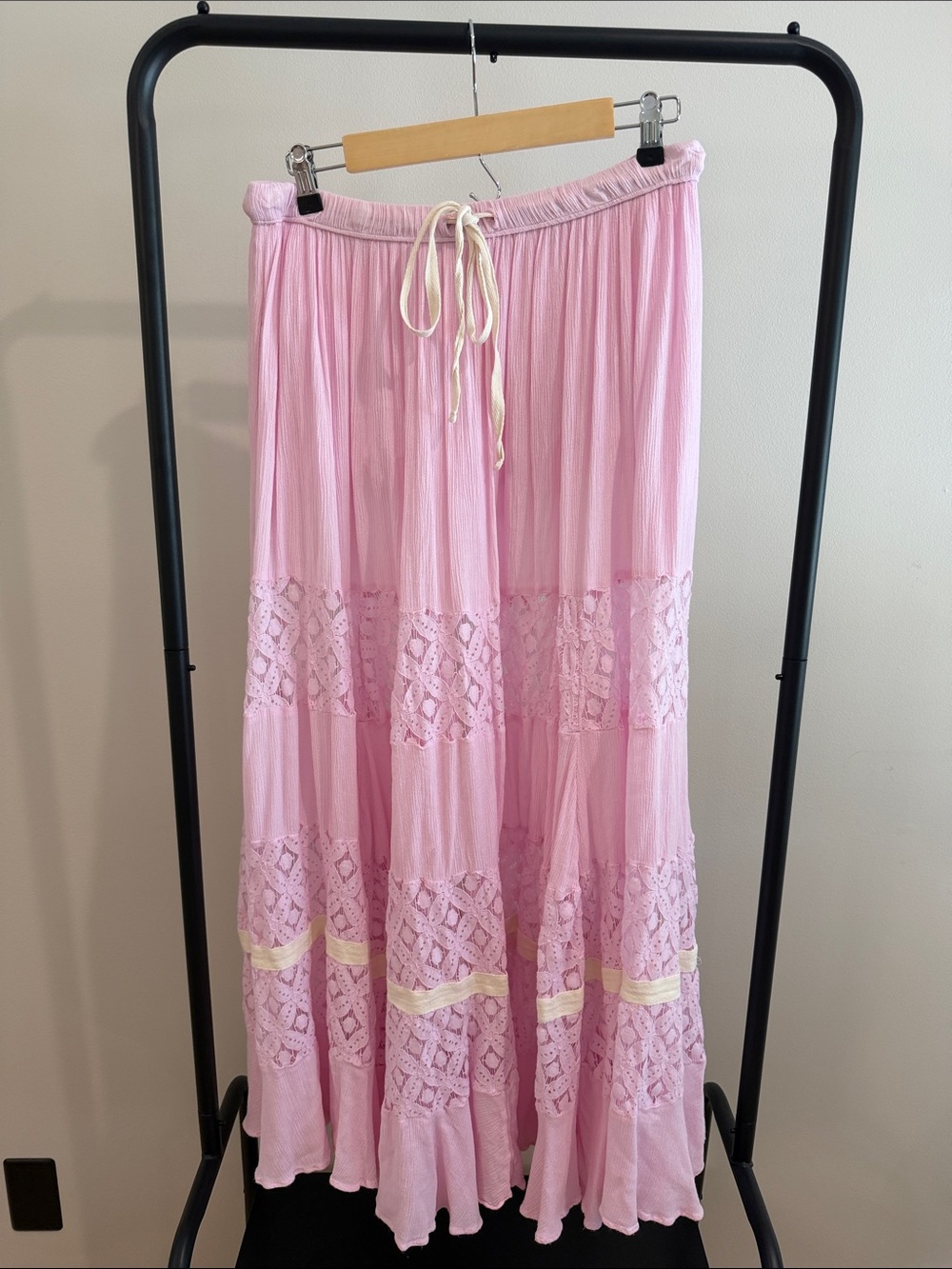 Free People Free-Est Swept Away Maxi Skirt Pink - Picture 4 of 6